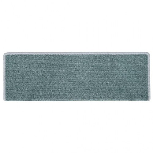 Trappemåtter 15 stk. 65x21x4 cm havblå rektangulær kant