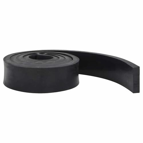 Gummikant til sneplov 250x8x2 cm sort