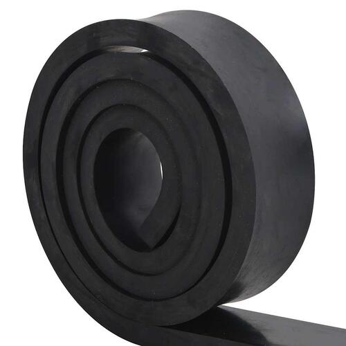Gummikant til sneplov 250x8x2 cm sort