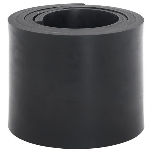 Gummikant til sneplov 200 x 15 x 1 cm - sort