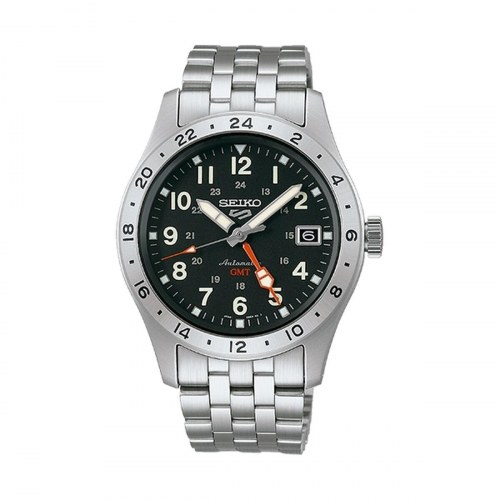 Herreur Seiko SSK023K1 - sølvfarvet armbåndsur til mænd