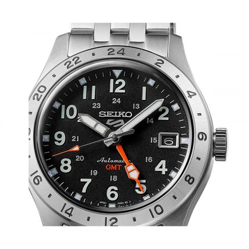 Herreur Seiko SSK023K1 - sølvfarvet armbåndsur til mænd