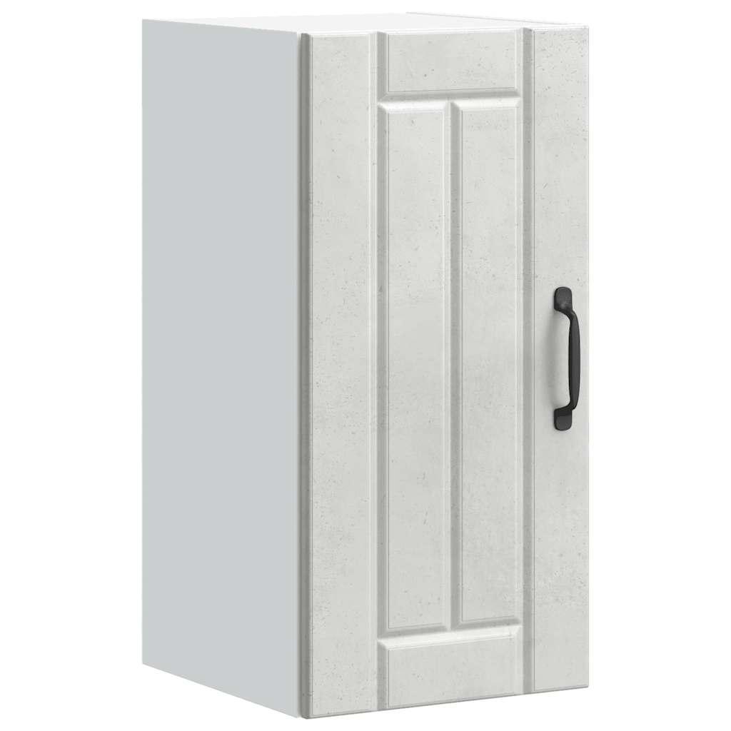 Køkkenvægskab Lucca beton grå konstrueret træ billede