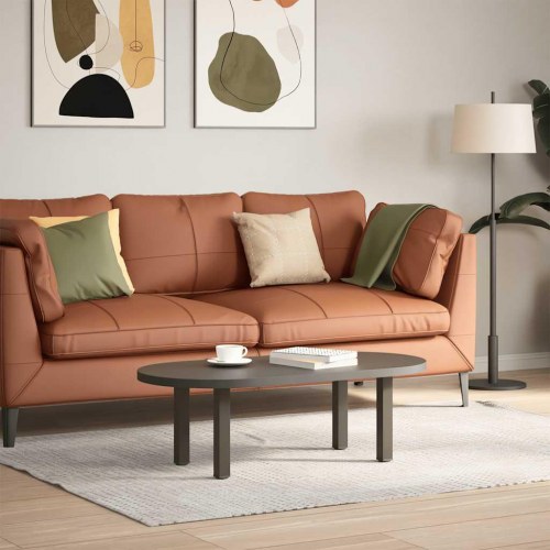 Sofabordsben 4 stk. naturstål 42-44 cm