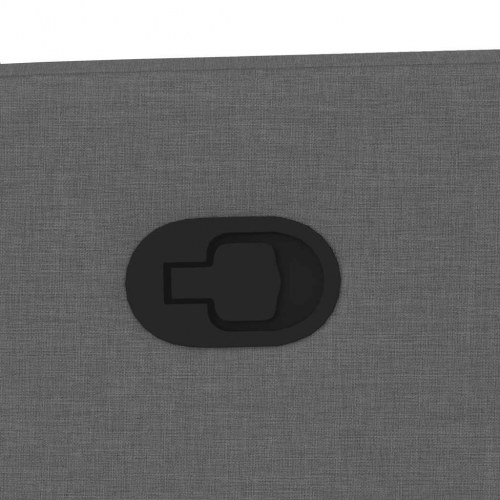 Lænestol mørkegrå stof