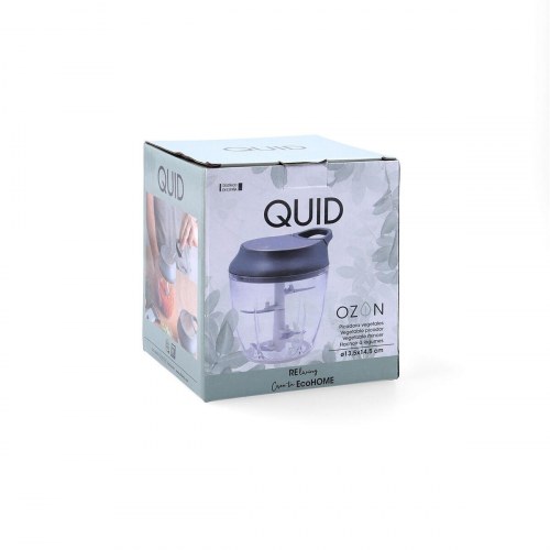 Ozon manuel grøntsagshakker, grå metal, 13,5 × 12 × 14,5 cm (12 stk.)