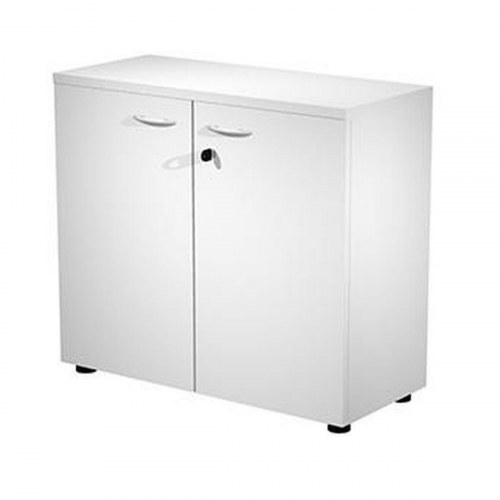 Artexport hyldeskab i hvid melamin - 80 × 35 × 72 cm