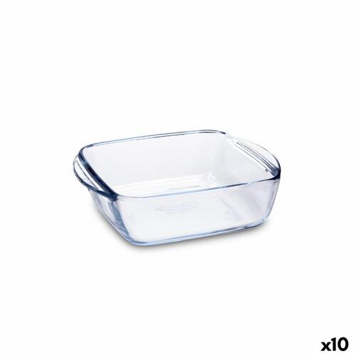 Fad Pyrex Airfryer Gennemsigtig Glas 1 L 20 x 17 cm (10 enheder)