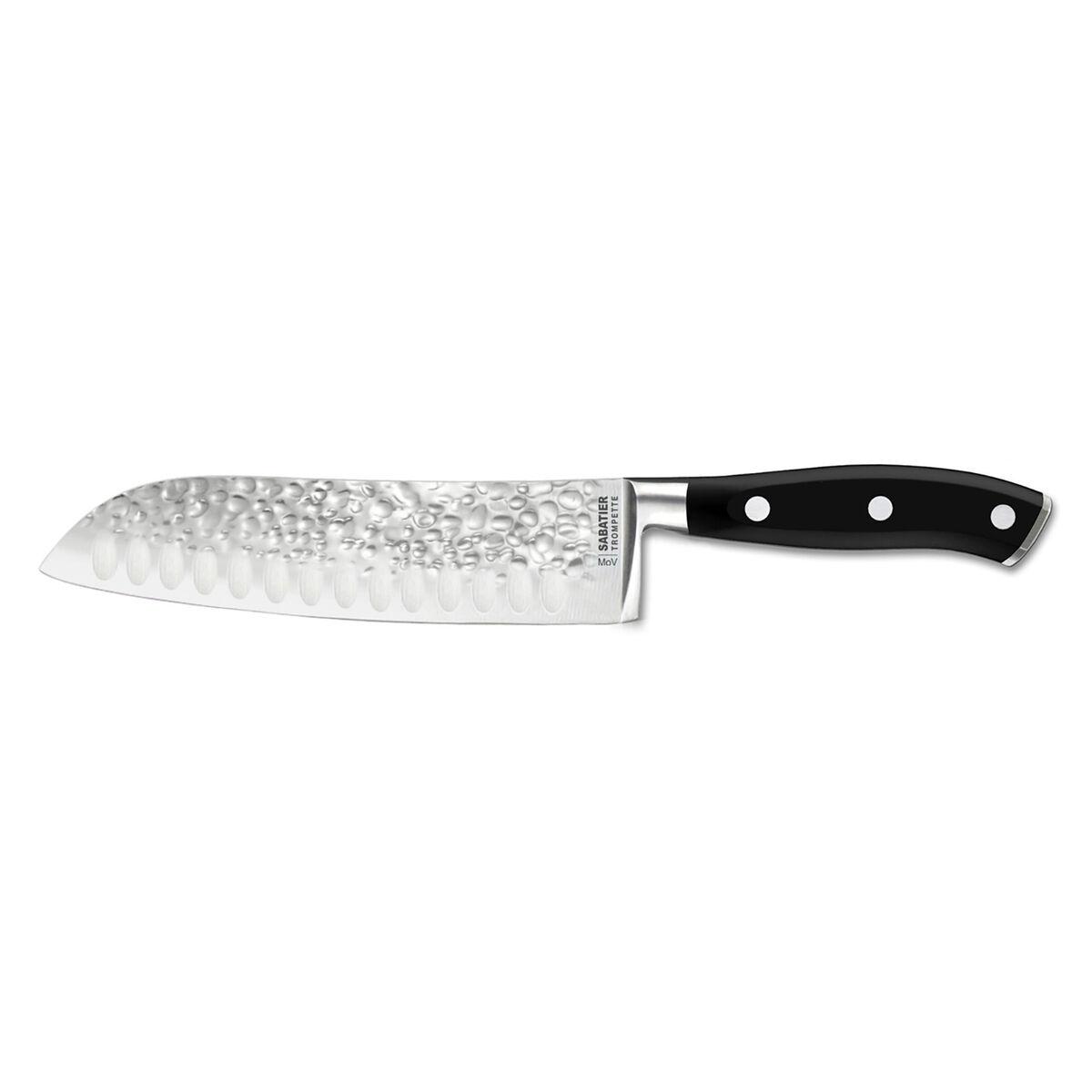 Santoku Kniv Sabatier Carbon Sort Metal Bakelit Enheder