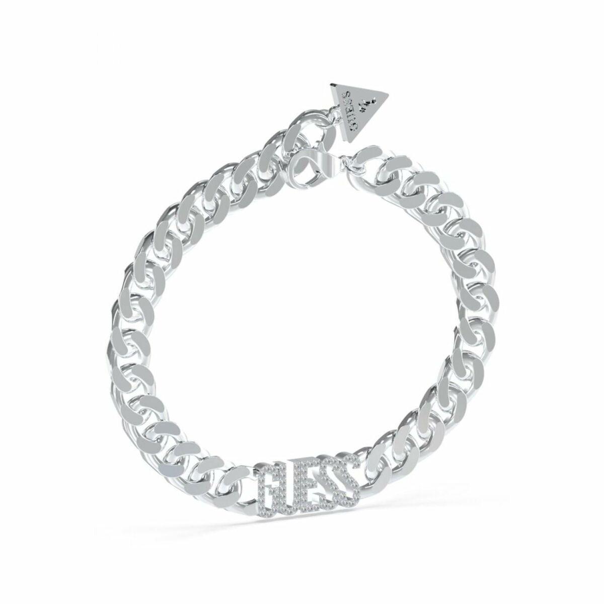 Armbånd Dame Guess Sølvfarvet Jubb04222jwrhl