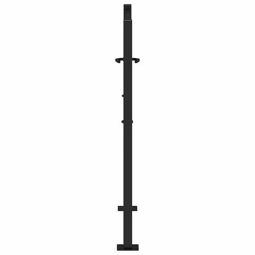 Havelåge 105x106 cm stål let design sort