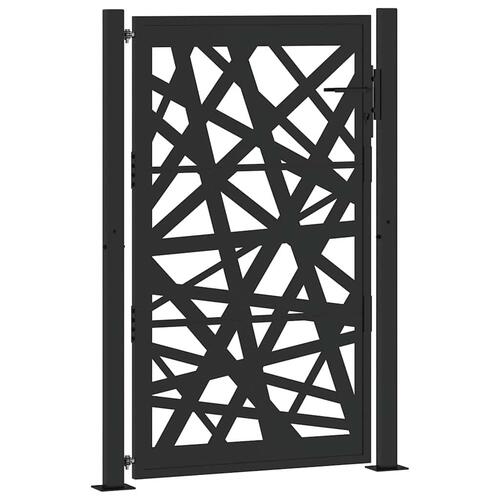 Havelåge 105x155 cm stål let design sort