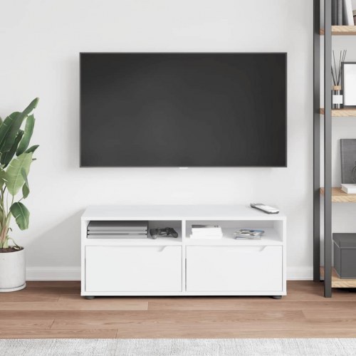 TV-bord VISNES 100 x 40 x 38 cm - hvid