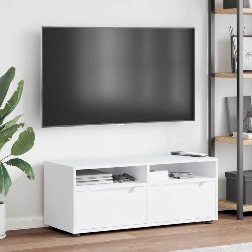 TV-bord VISNES 100 x 40 x 38 cm - hvid