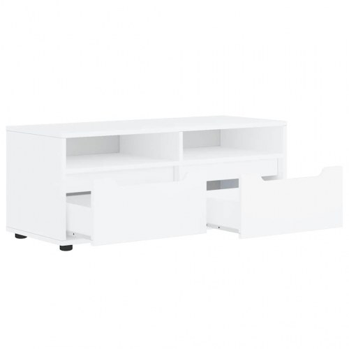TV-bord VISNES 100 x 40 x 38 cm - hvid
