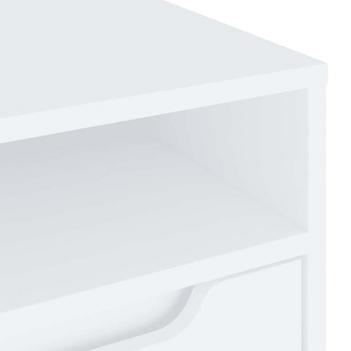 TV-bord VISNES 100 x 40 x 38 cm - hvid