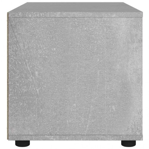 TV-bord VISNES 100 x 40 x 38 cm - betongrå