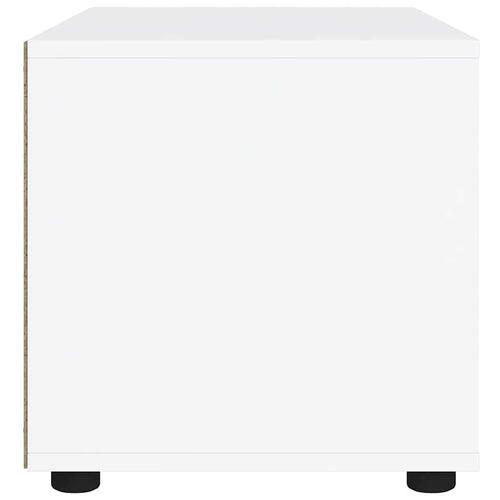 TV-bord VISNES 60x40x38 cm konstrueret træ hvid