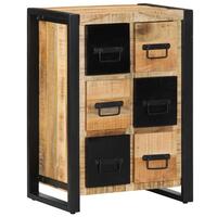 Skænk 50x35x70 cm massivt ru mangotræ