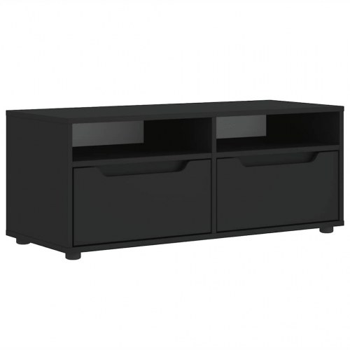 TV-bord VISNES - sort 100 x 40 x 38 cm