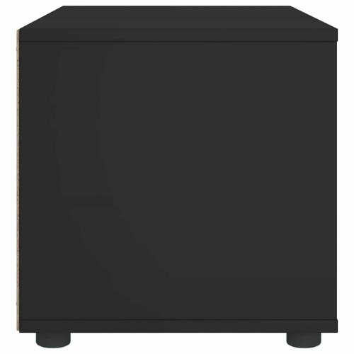 TV-bord VISNES - sort 100 x 40 x 38 cm
