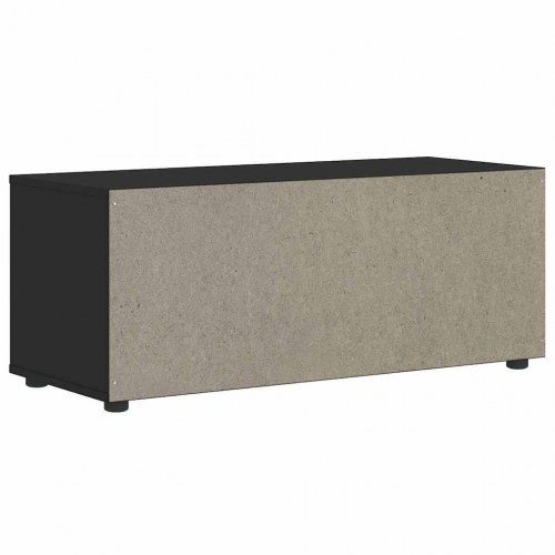 TV-bord VISNES - sort 100 x 40 x 38 cm