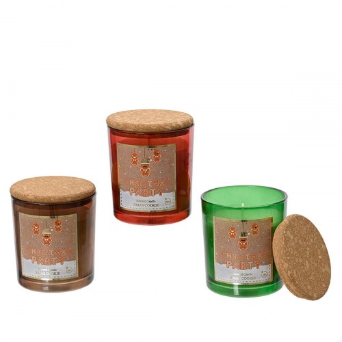 Lifetime stearinlys - duftlys med julemotiv, brændetid 3 timer