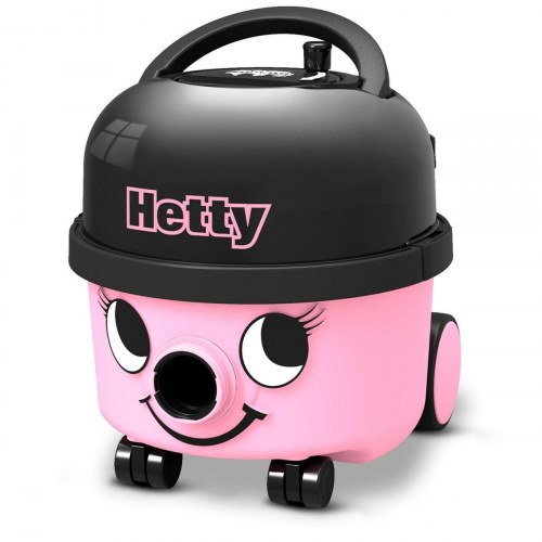 Numatic Hetty 160 stavstøvsuger/cylindermodell - 620 W, sort/lyserød