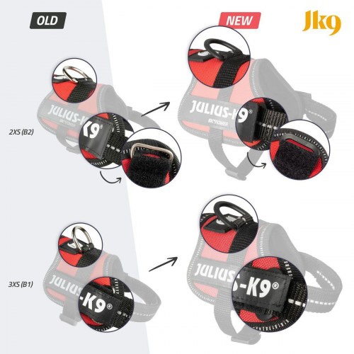 Hundesele Julius K9 Power - Blå M/L