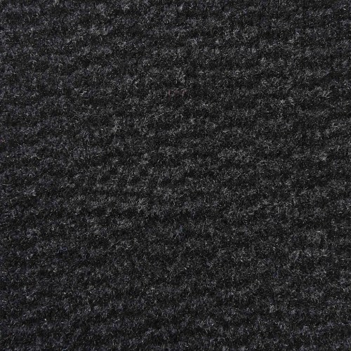Dørmåtte - sort 115 × 400 cm, stor skridsikker indgangsmåtte