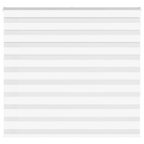 Zebragardin - hvid 160×150 cm, stofbredde 155,9 cm, polyester