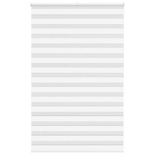 Zebragardin - hvid 145×200 cm, stofbredde 140,9 cm, polyester