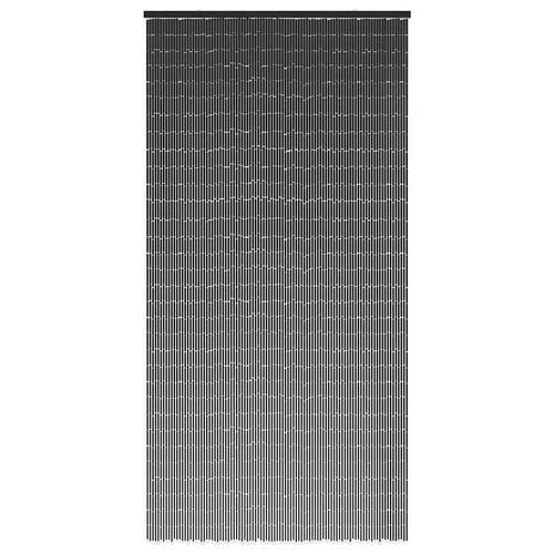 Insektgardin til døren 90x220 cm bambus mørkegrå