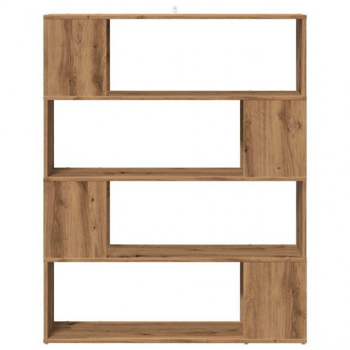 Bogreol/rumdeler 100x24x124,5 cm kunsteg
