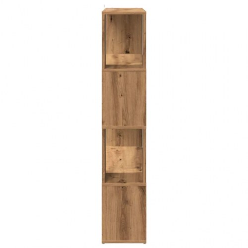 Bogreol/rumdeler 100x24x124,5 cm kunsteg