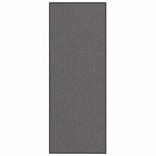 Dørmåtte antracit 115 × 300 cm - skridsikker og vaskbar
