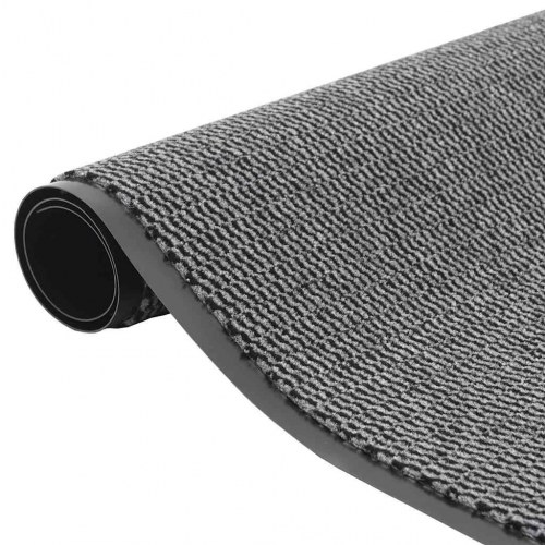 Dørmåtte antracit 115 × 300 cm - skridsikker og vaskbar