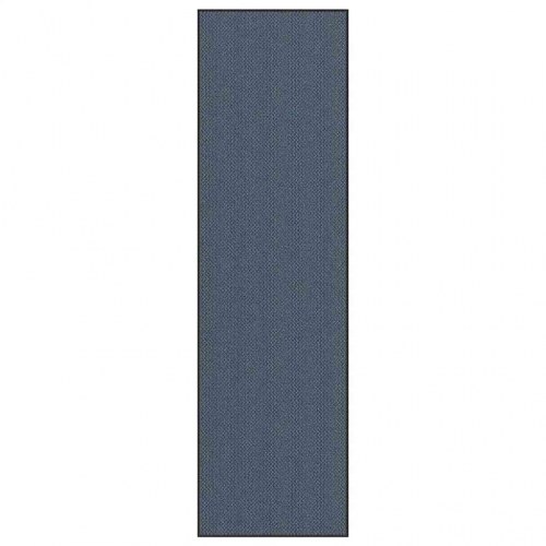 Dørmåtte - blå 115 × 400 cm, skridsikker og vaskbar