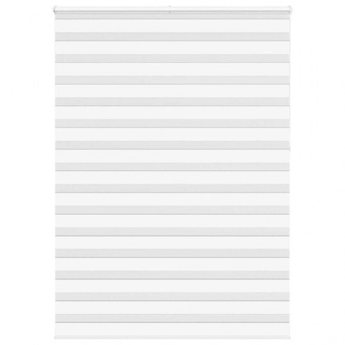 Zebragardin - hvid 155×230 cm, stofbredde 150,9 cm, polyester