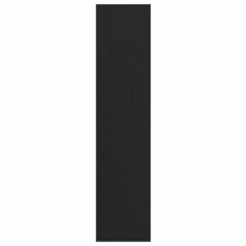 Dørmåtte - sort 115 × 500 cm, skridsikker og vaskbar