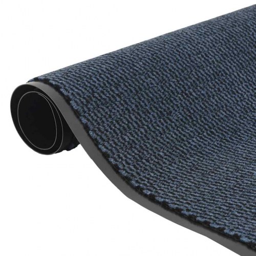 Dørmåtte - blå 115 × 500 cm, skridsikker og vaskbar