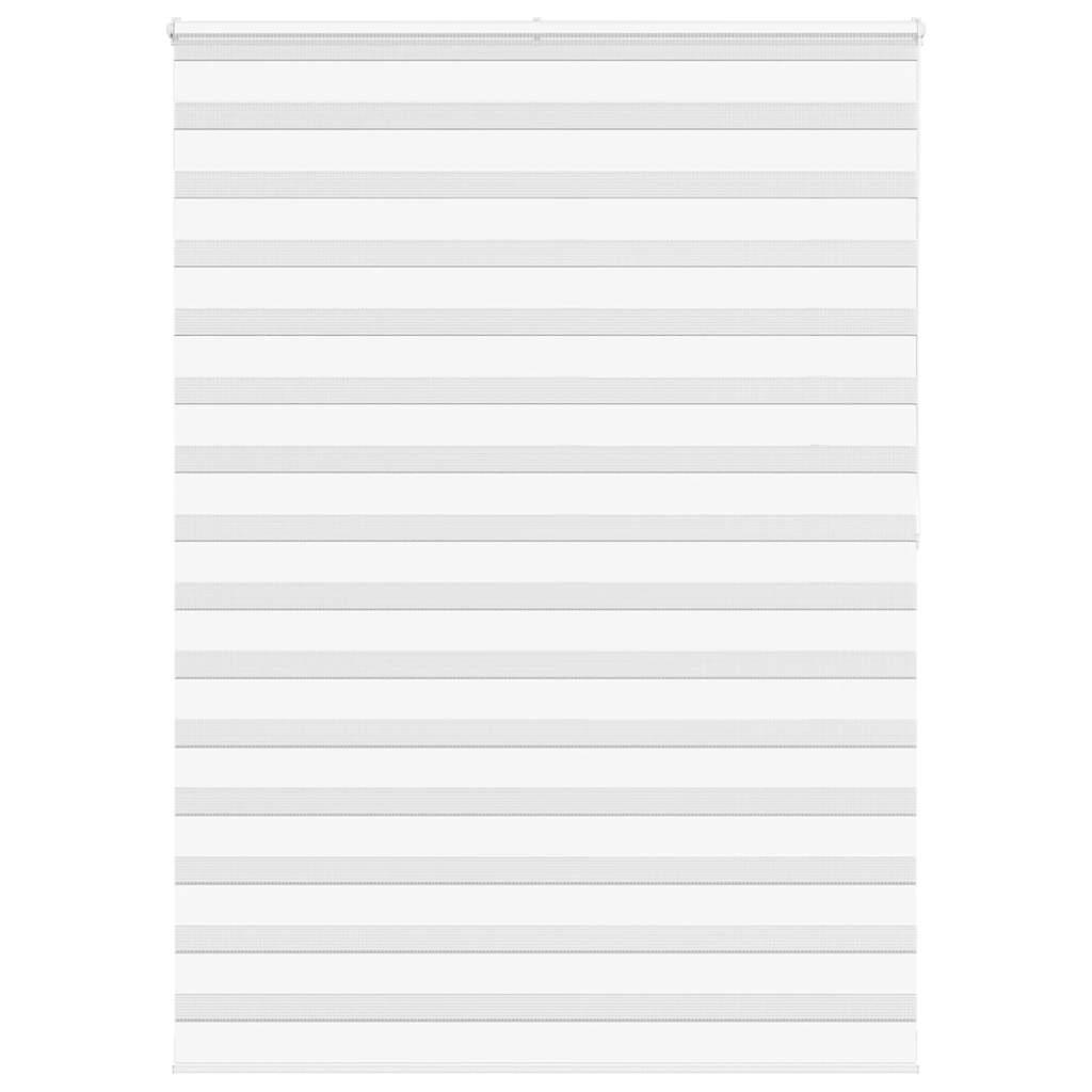 Zebragardin hvid 160x200 cm stofbredde 155,9 cm polyester billede