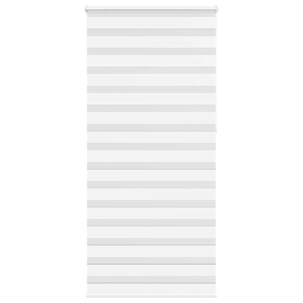 Zebragardin hvid 105x230 cm stofbredde 100,9 cm polyester