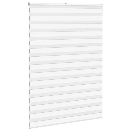 Zebragardin - hvid 165×230 cm, stofbredde 160,9 cm, polyester