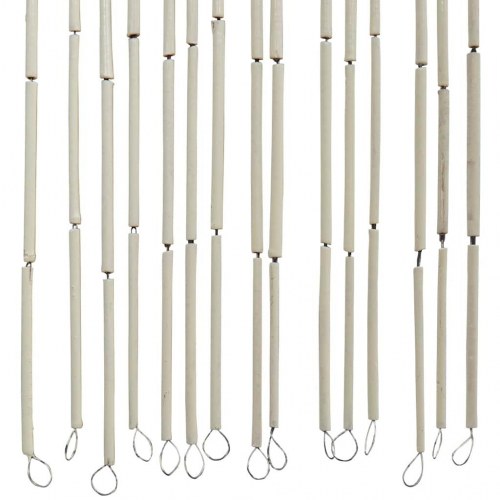 Insektgardin til døren bambus print 100x200 cm bambus