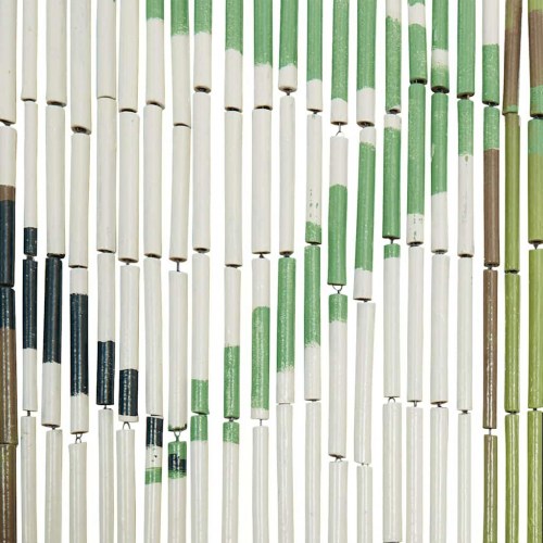 Insektgardin til døren bambus print 100x200 cm bambus