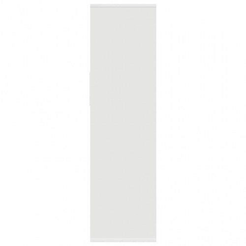 Bogreol 34 x 31 x 112 cm - hvid