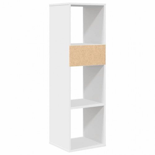 Bogreol 34 x 31 x 112 cm - hvid