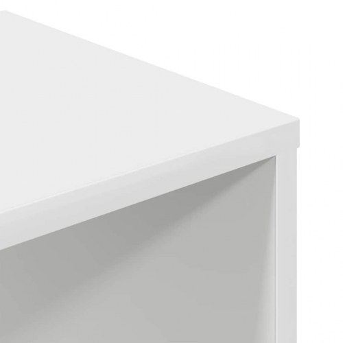 Bogreol 34 x 31 x 112 cm - hvid