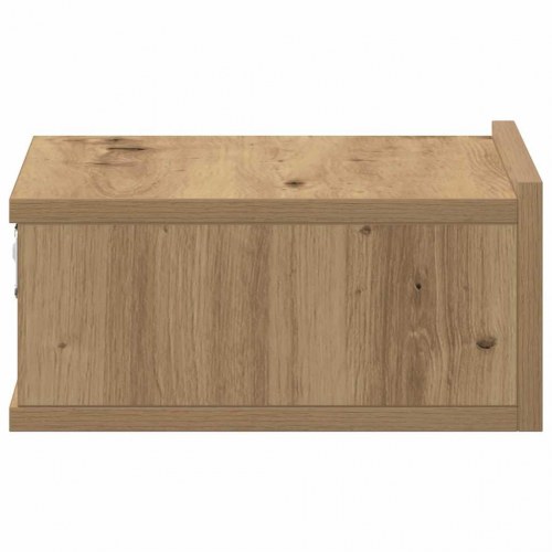 Svævende natborde - 2 stk. 40×32×15 cm i kunsteg